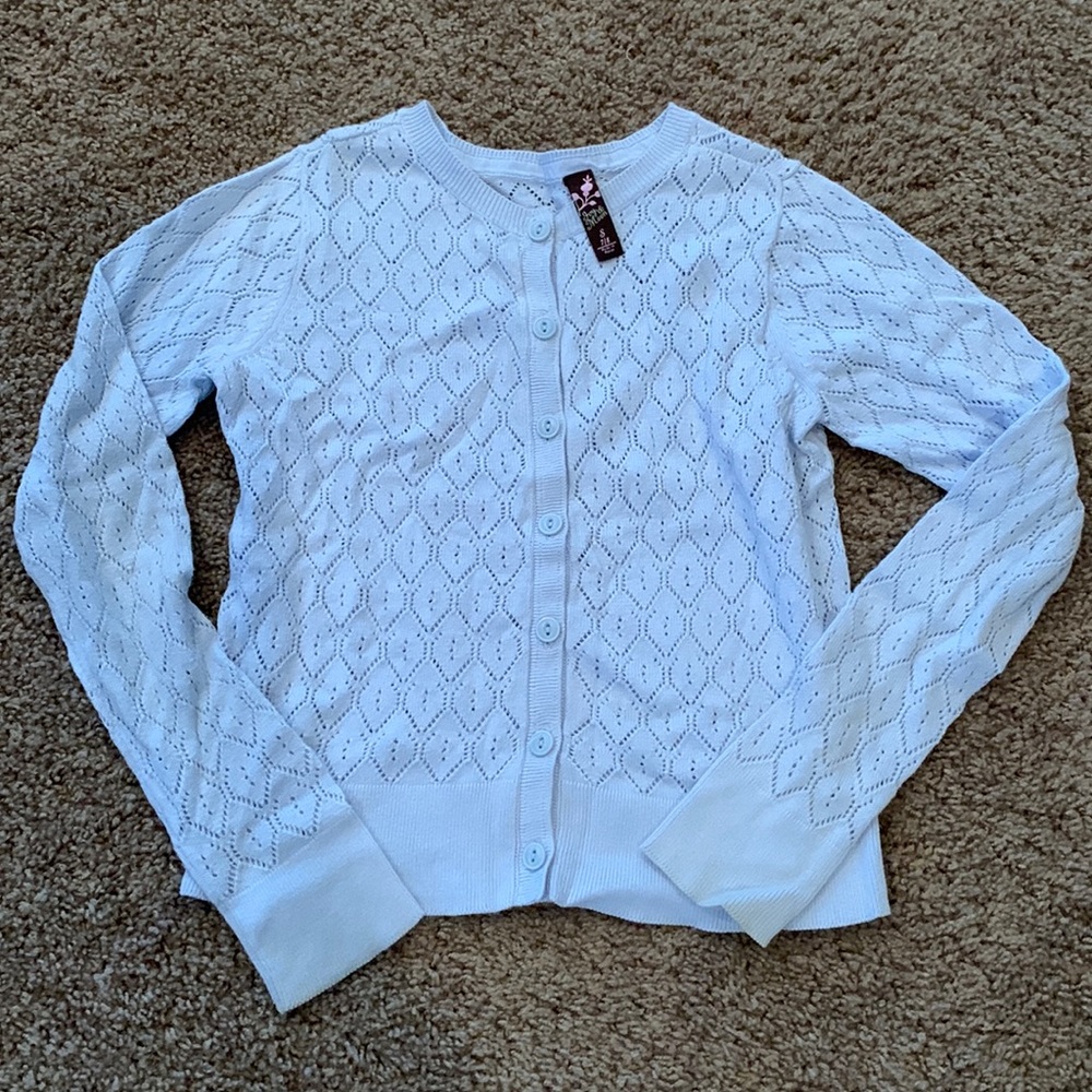 Girl’s button up sweater